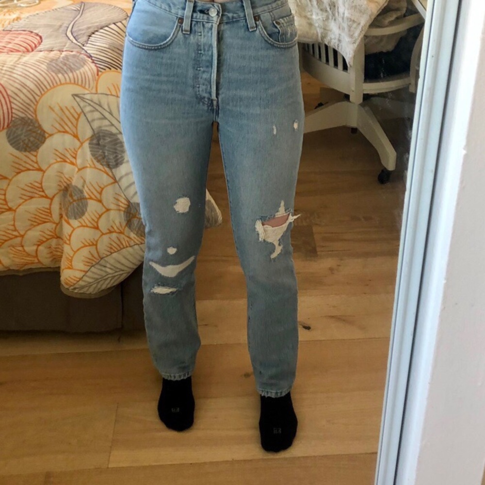 Vintage High Waisted Levi Jeans
